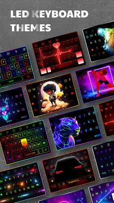 LED Keyboard: Colorful Backlitのおすすめ画像1