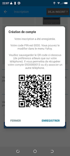 YAFOY Paiement Marchand Screen 2