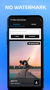 TikMate: TT Video Downloader 1.0 APK + Mod (Unlimited money) untuk android