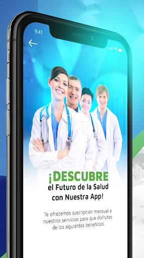 Android application Health Club screenshort