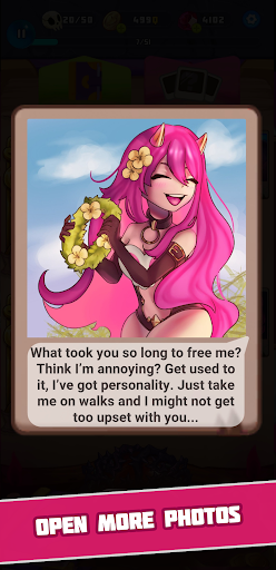 Screenshot of Goddess & Magic: Voodoo merge