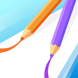 Color Pencil Slide icon