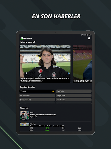 Sportmen: Spor Haberleri screenshot 8