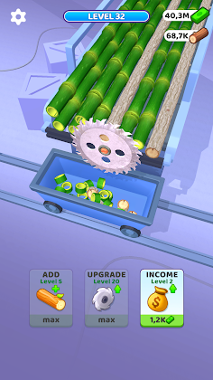 Idle Cutter: Wood Slice - Screenshot 4