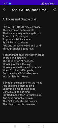 Hymn English