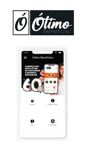 Android application Ótimo Benefícios screenshort