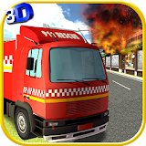 Fire Rescue Truck Simulator icon