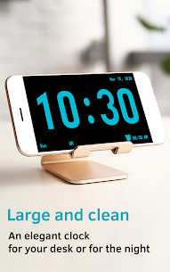 Huge Digital Clock MOD APK 7.1.3 (Premium Unlocked) 1