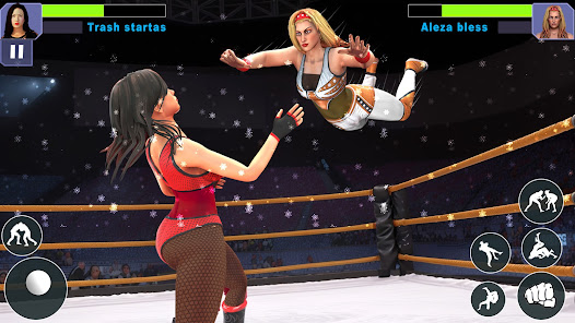 Bad Girls Wrestling Game 2.5 APK + Mod (Unlimited money) إلى عن على ذكري المظهر