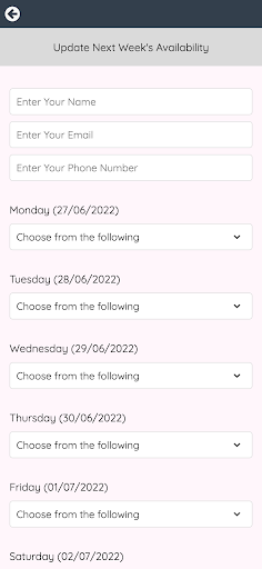 Temps4Care Screen 3