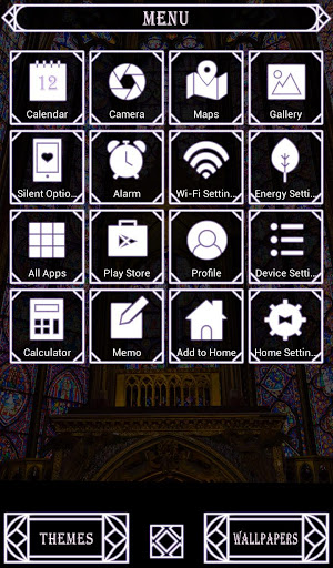 Stained Glass Theme +HOME Screen 2