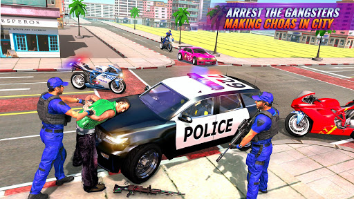 US Police Bike Gangster Chase: Police Bike Games 1.1.5 Screenshots 15