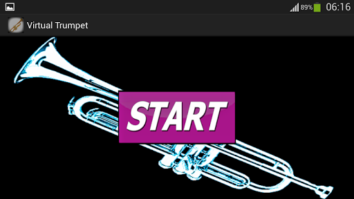 Android application Virtual Trumpet screenshort