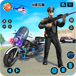 Cover Image of Download US Police Moto Bike Games  APK