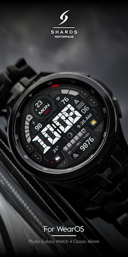 SH067 Watch Face, WearOS watch Screen 2