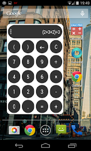 Calculator Widget Themes PRO Tangkapan layar
