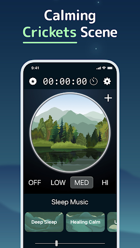 Screenshot of Bedtime Fan White Noise Aid