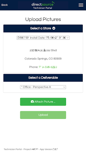 Direct Source Tech Portal Screen 3