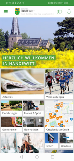Android application Handewitt screenshort