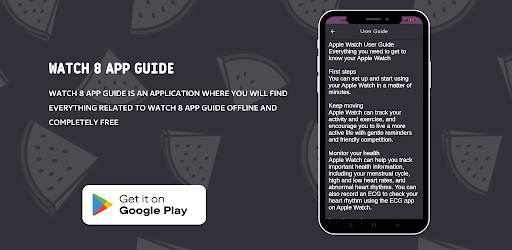 Android application Watch 8 App Guide screenshort