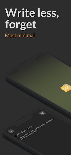 Android application Dont Keep - minimal note taker screenshort