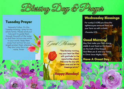 Blessing Day & Prayer