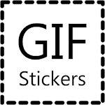 Cover Image of ดาวน์โหลด Gif Stickers  APK