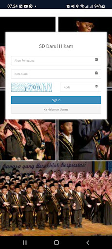 Android application SD Darul Hikam screenshort