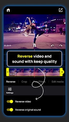 RevBack: Reverse Video makerのおすすめ画像1