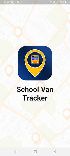 Android application School Van Tracker screenshort