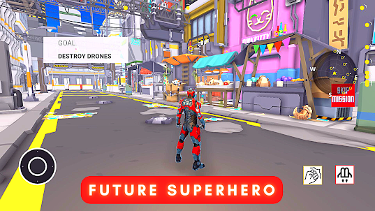 Future Iron Superhero Man Game