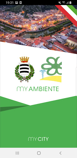 Android application MyAmbiente screenshort