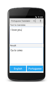 Portuguese English Translator 21.4 screenshots 3