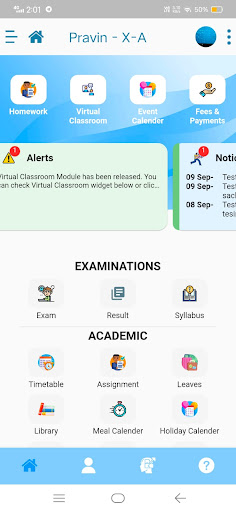 ESTLAPP Parent App Screen 3