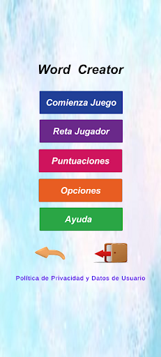 Word Creator Screen 2