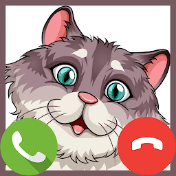 Icon image Fake Call Cute Cat Game