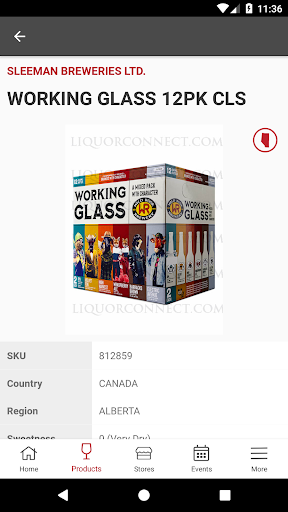 Liquor Connect Screen 3