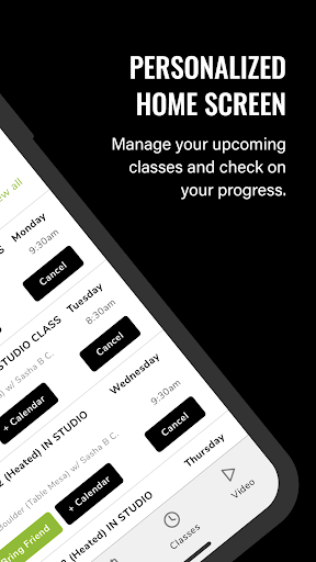 Yoga Pod Go Screen 2