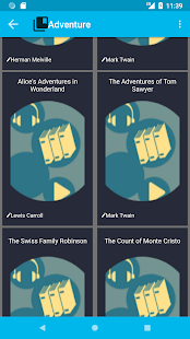 Audiobooks online Captura de pantalla