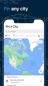 Pin Traveler: Mapa de Viagem – Apps no Google Play