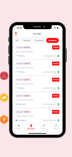 Ai Express Merchant Screen 2