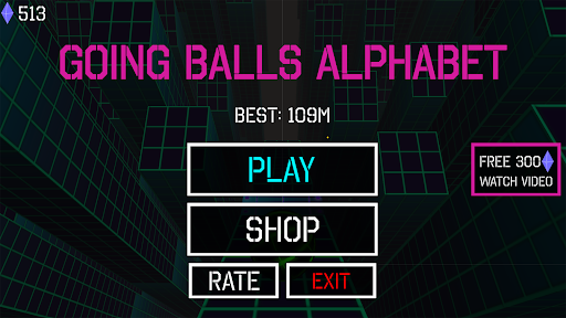Going Balls Alphabet Rolling