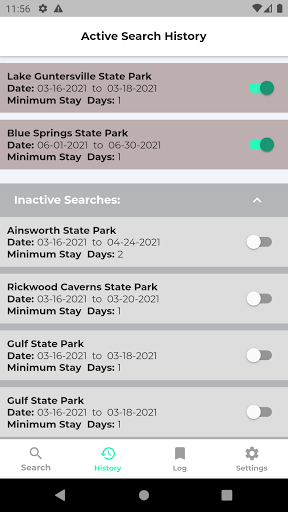 Campcellations Screen 3