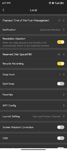 QTVUE Screen 2