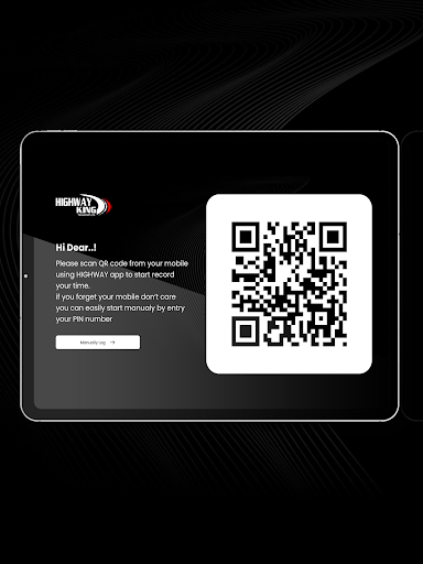 Android application Check-in Scanner screenshort
