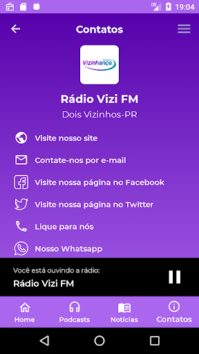 Vizi FM Screen 2