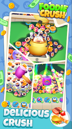 Game screenshot Foodie Crush apk download