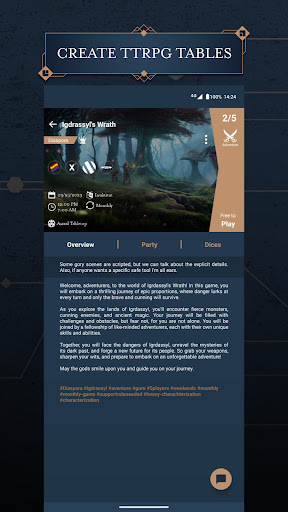 Android application Critical Match screenshort