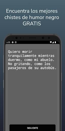 Android application Humor negro screenshort