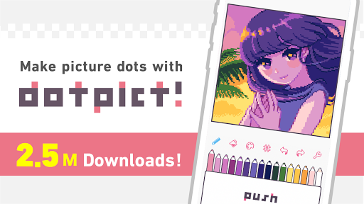 dotpict - Easy to Pixel Arts 12.3.6 screenshots 1